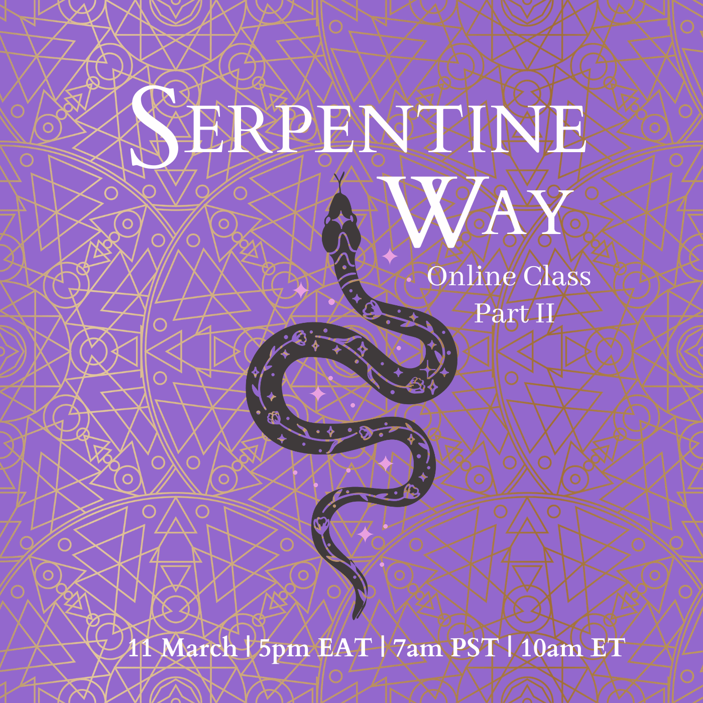 Events – Circles, Ceremonies & Special Courses